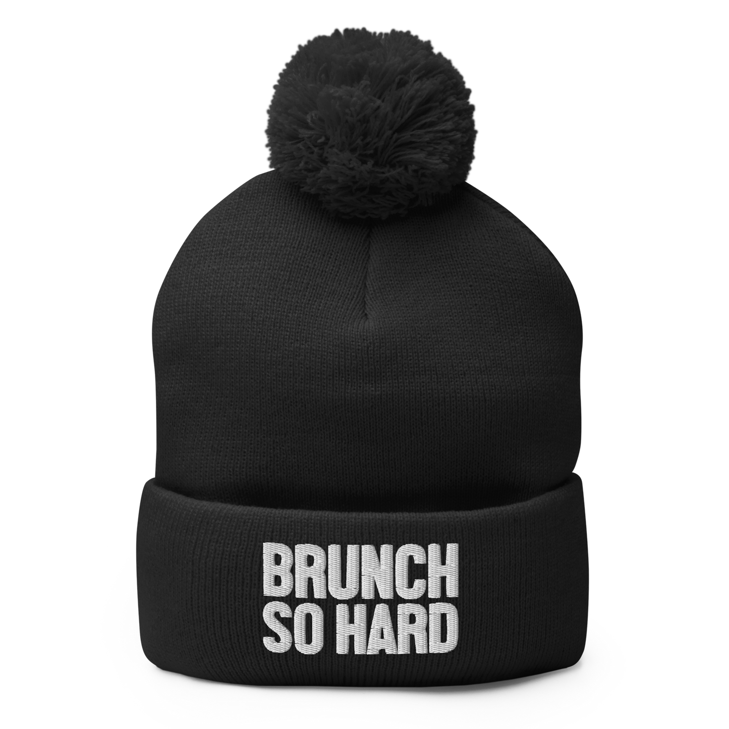 Brunch So Hard Pom-Pom Beanie