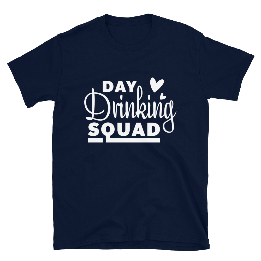Day Drinking Squad Short-Sleeve Unisex T-Shirt